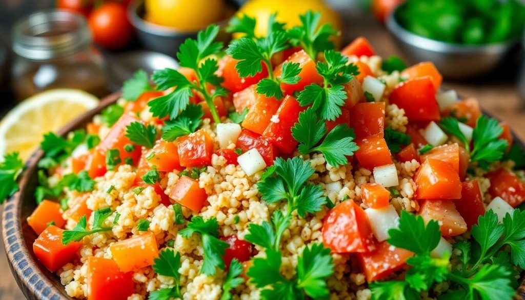 Recette authentique de taboulé libanais