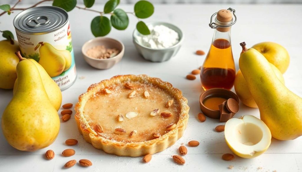Recette de tarte automnale aux poires Williams fondantes et juteuses