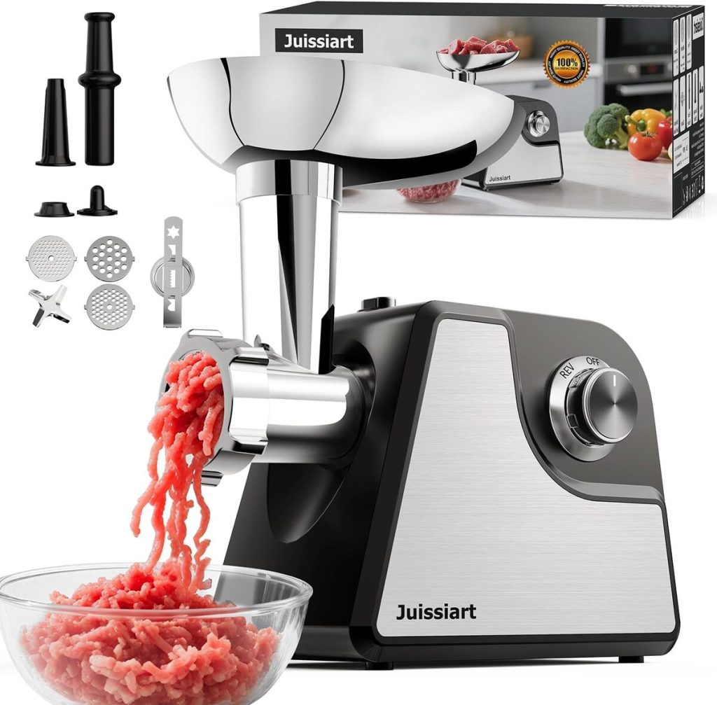 Test du hachoir électrique Juissiart : puissance et polyvalence