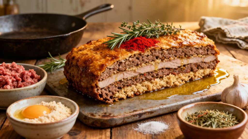 Recette de pain de viande aux herbes aromatiques