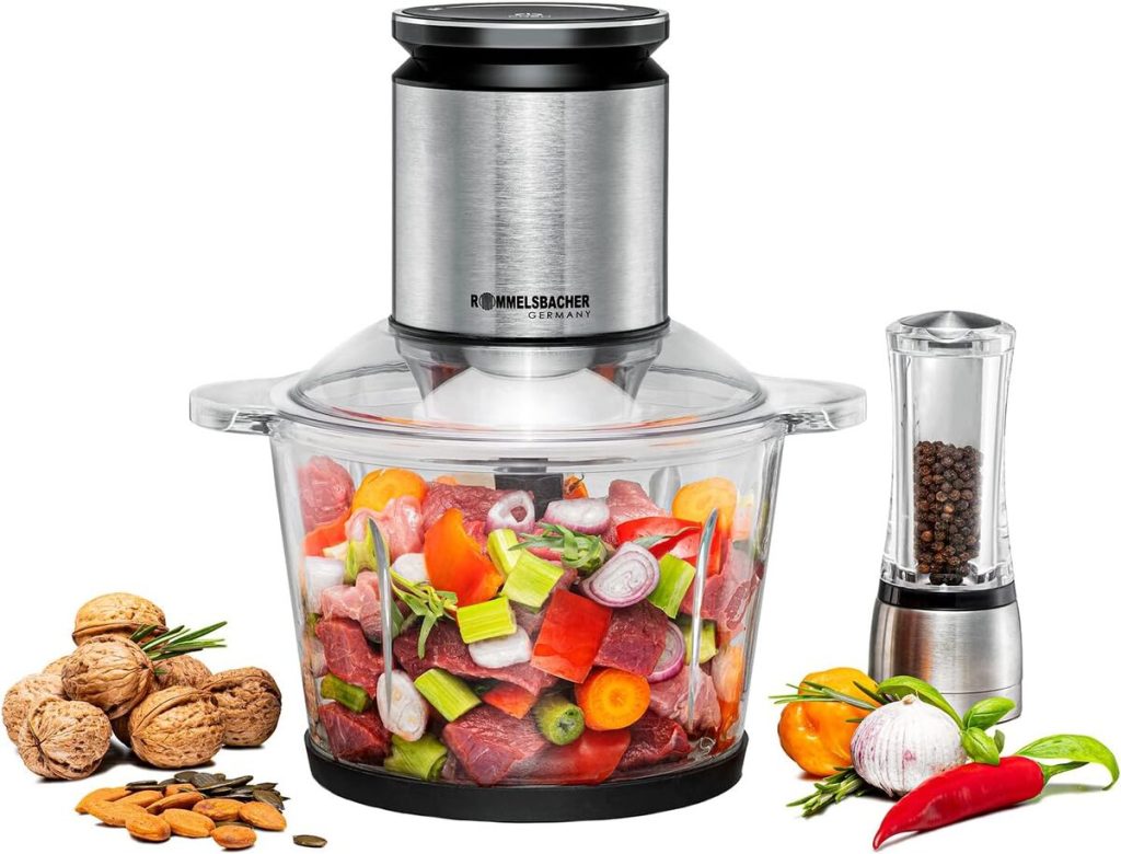 Test du hachoir multifonction Rommelsbacher MZ 800 : performances et caractéristiques