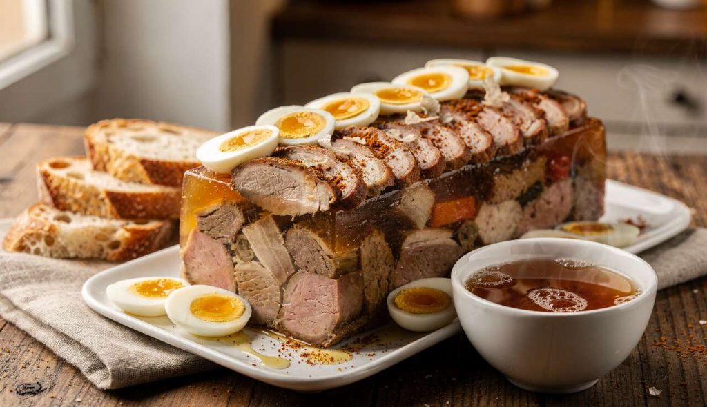 Pâté de viande de pot-au-feu en terrine : recette savoureuse