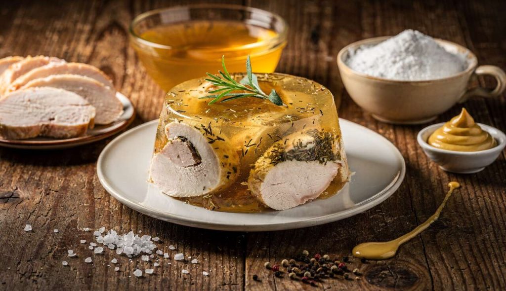 Recette : terrine de Poulet en Gelée à l'Estragon