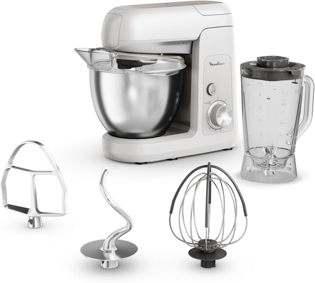 Test de la puissante moulinex QA521B25 : 1100 W et accessoires BakeGood