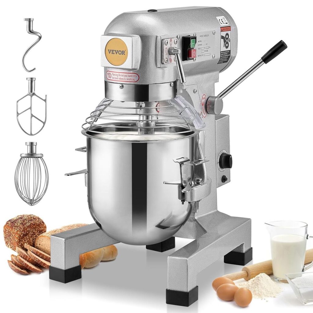 Test du robot pâtissier VEVOR 18, 7 L : puissance et polyvalence en cuisine
