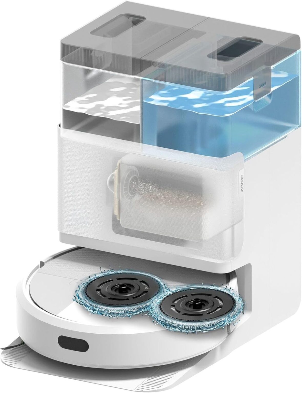 Aspirateur robot Irobot Roomba Plus 405 Combo Robot + AutoWash - Base Multifonction - Lavage et séchage des lingettes - LiDAR Clearview Aspirateur robot Irobot Roomba Plus 405 Combo Robot + AutoWash - Base Multifonction - Lavage et séchage des lingettes - LiDAR Clearview