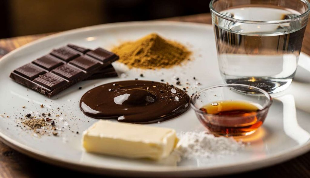 Sauce veloutée au chocolat pour gibier : biche, cerf, sanglier