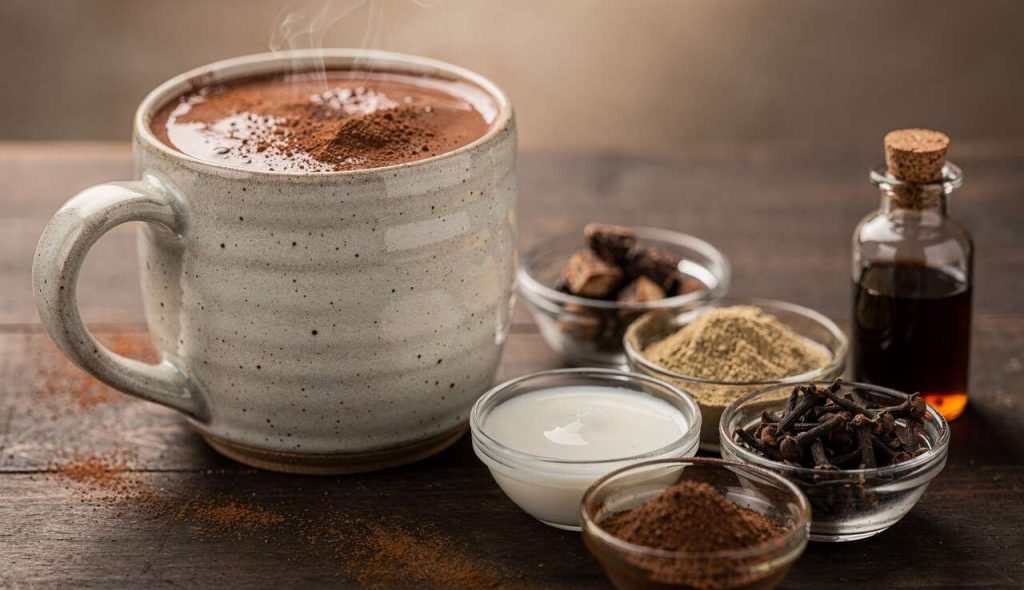 Recette : chocolat chaud aux épices exotiques