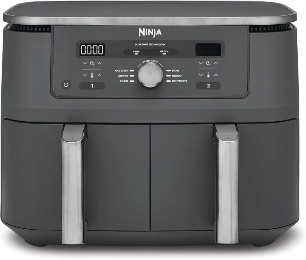 Test de la Ninja Air Fryer Dual Zone MAX 9, 5 L : polyvalence et performance
