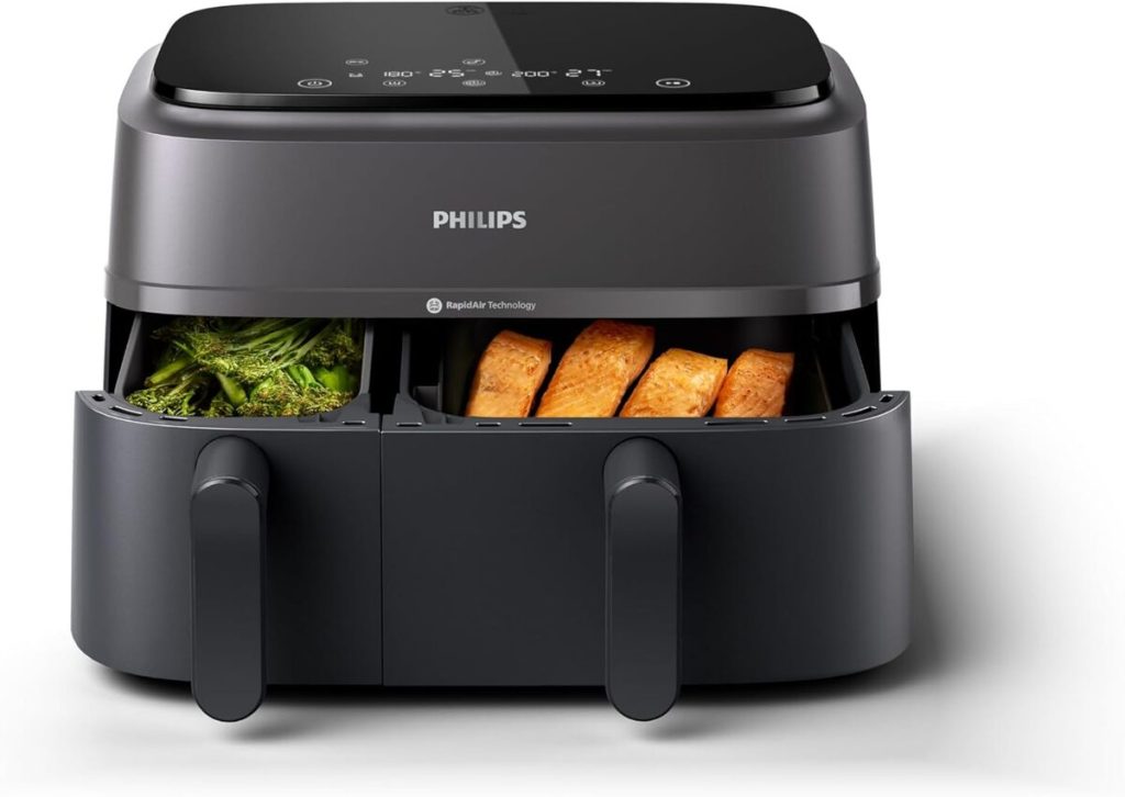 Test du Philips Airfryer Série 3000 : double panier, 9L et technologie RapidAir