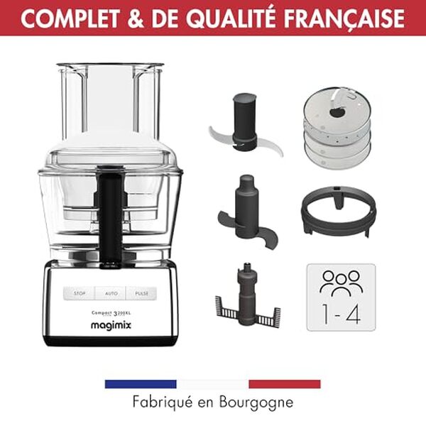 Découvrez notre test complet du robot multifonction Magimix 3200 : explorez ses fonctionnalités et améliorez vos compétences culinaires grâce à sa polyvalence exceptionnelle.