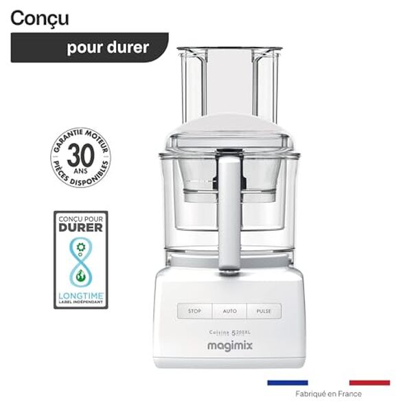 Découvrez tout sur le robot Magimix 5200 XL multifonction 3, 6L blanc : performance, fonctionnalités et avis utilisateurs pour une cuisine simplifiée et efficace.