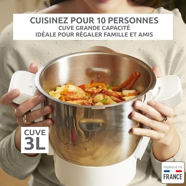 Découvrez notre test détaillé du robot cuiseur Moulinex Companion XL : capacités, fonctionnalités et avis complet pour simplifier vos préparations culinaires quotidiennes
