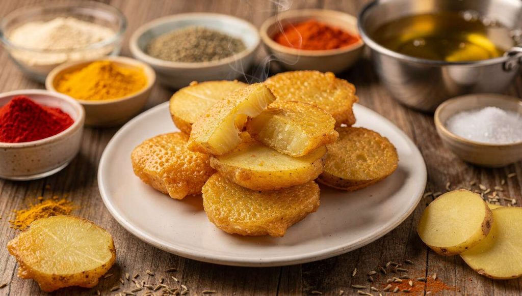Recette de Potato Bajji : délicieuse Beignet de Pommes de Terre