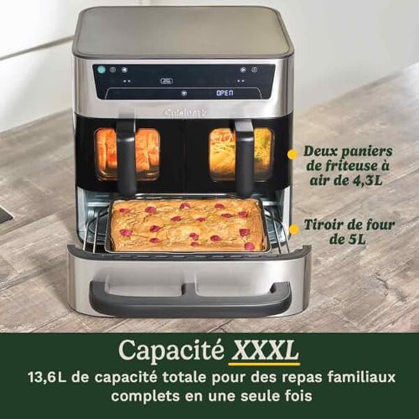 Découvrez comment le Cuisinart Tri Zone Air Fryer révolutionne la cuisine avec sa polyvalence et son efficacité, pour transformer chaque repas en un chef-d'œuvre culinaire.