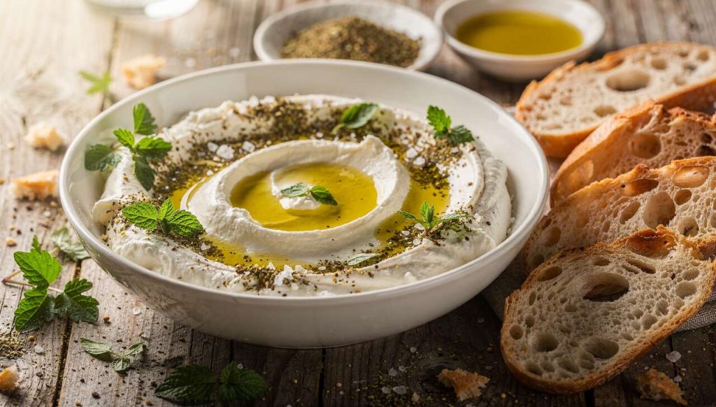 Recette de Labneh au Zaatar : saveurs méditerranéennes