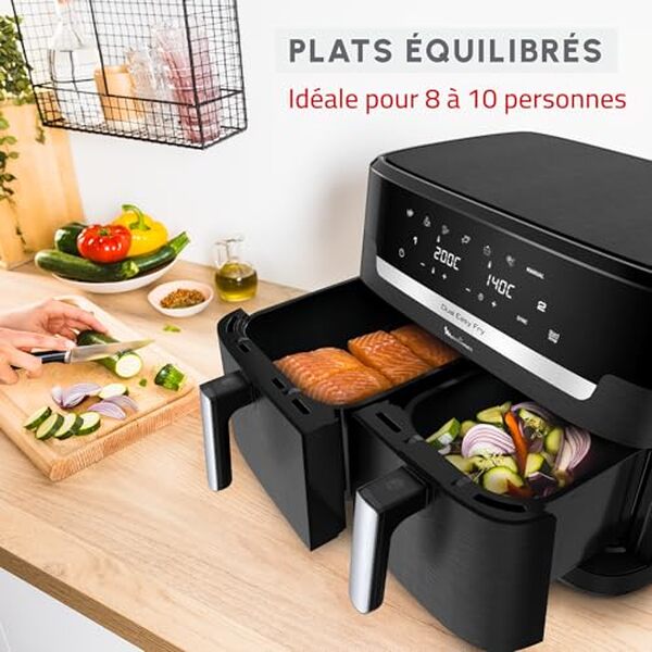 Découvrez notre avis détaillé sur la double friteuse Moulinex Easy Fry XXL : performance, efficacité et utilisation quotidienne, tout ce qu'il faut savoir pour faire le bon choix