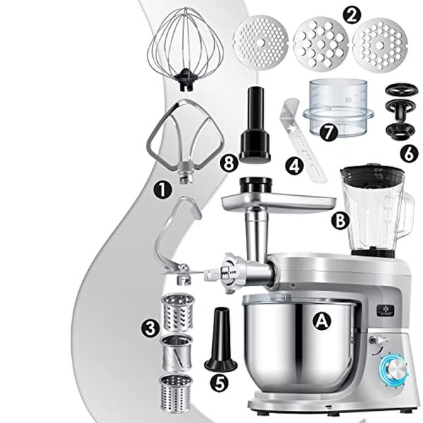 Découvrez notre test détaillé du robot ménager Kesser K-KM 3 000 : multifonction, il brille par son efficacité et son design élégant en argent. Optimisez vos tâches ménagères avec cet appareil innovant et polyvalent.