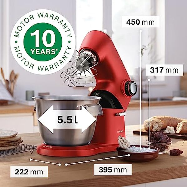 Découvrez notre analyse détaillée du robot culinaire Bosch Optimum 1 600 W rouge : performances, fonctionnalités et rapport qualité-prix. Un indispensable pour votre cuisine  !