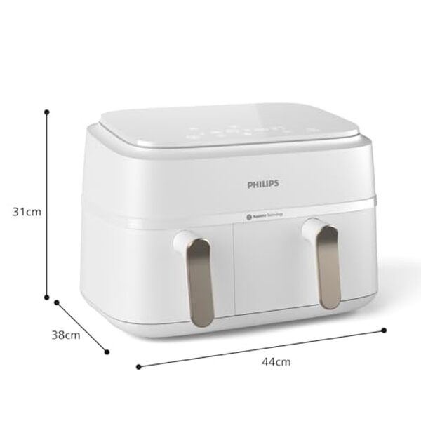 Découvrez notre avis sur le Philips Airfryer 3000 : double panier pour une cuisson rapide et homogène, fonctionnalités innovantes et performance exceptionnelle pour des plats croquants et savoureux.