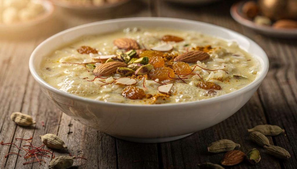 Recette kheer au safran : un délice indien