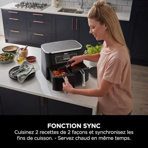 Découvrez notre test détaillé de la friteuse ninja foodi dualzone AF300EU : efficacité, fonctionnalités et avantages pour une cuisson saine et savoureuse au quotidien