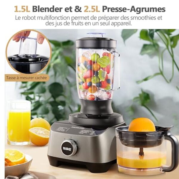 Découvrez le robot cuisine multifonctions Yashe, alliant puissance et polyvalence pour simplifier vos préparations culinaires. Évaluation complète et avis éclairé dans notre article dédié.
