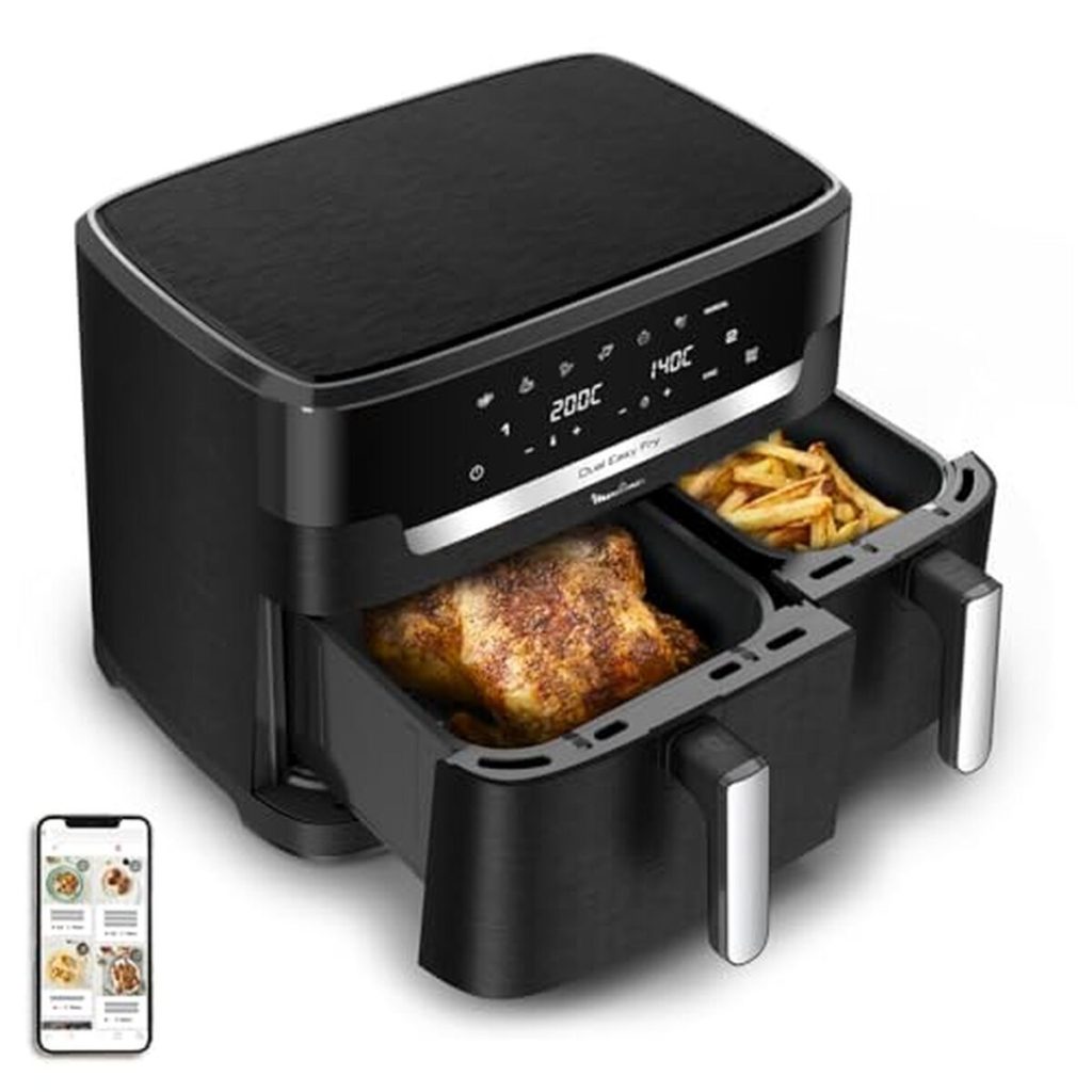 Test : double friteuse Moulinex Easy Fry XXL 