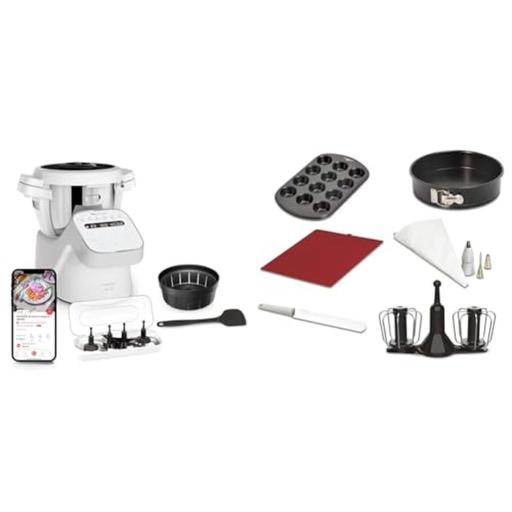 Test du Moulinex Companion HF8408F1 : robot cuiseur XL et kit pâtisserie