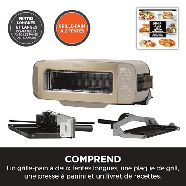Découvrez le ninja foodi st202eu, un grille-pain 3-en-1 innovant qui change votre expérience culinaire : fonctionnalités, avantages et avis détaillés pour un choix éclairé