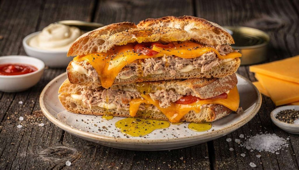 Recette de sandwiches au thon fondant épicés et savoureux
