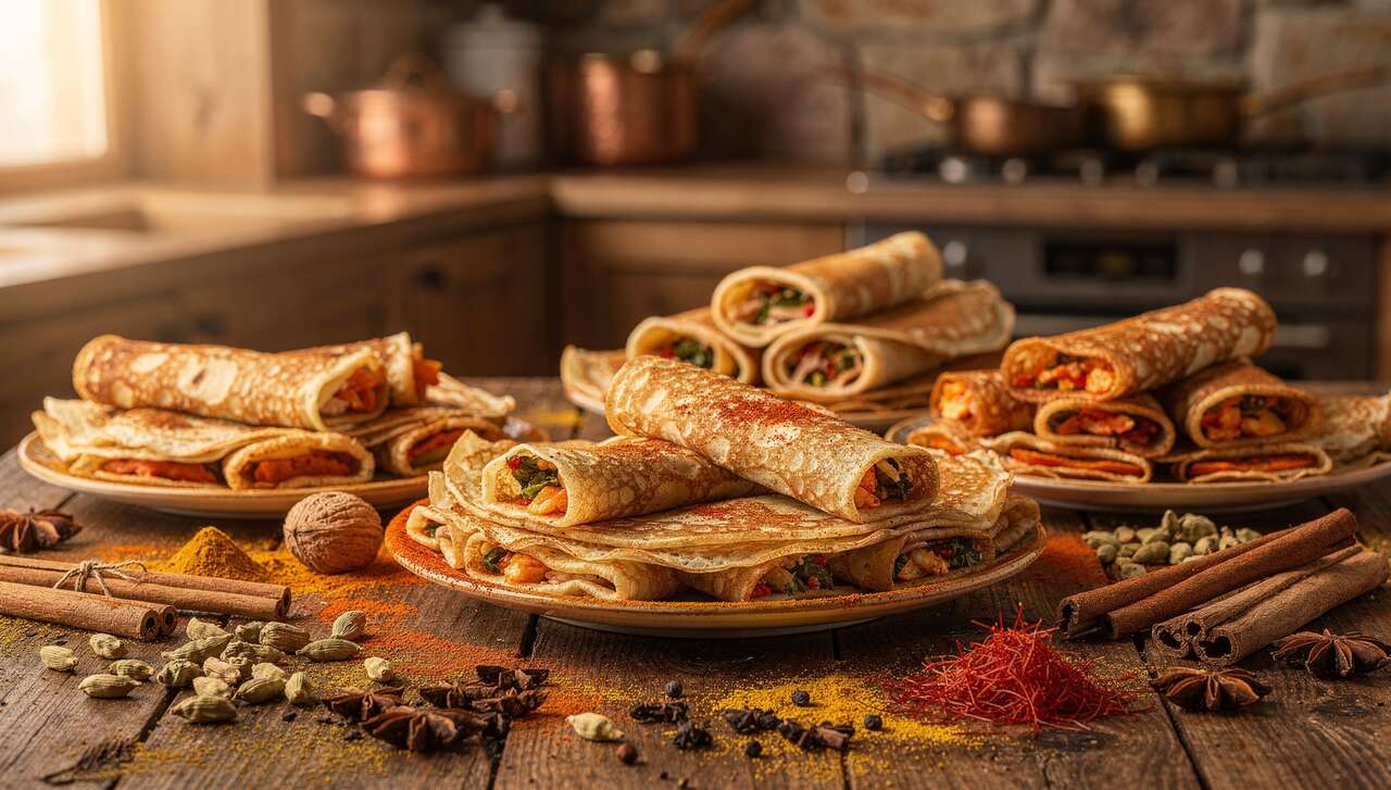 Les crêpes aux épices : un regard à travers le monde