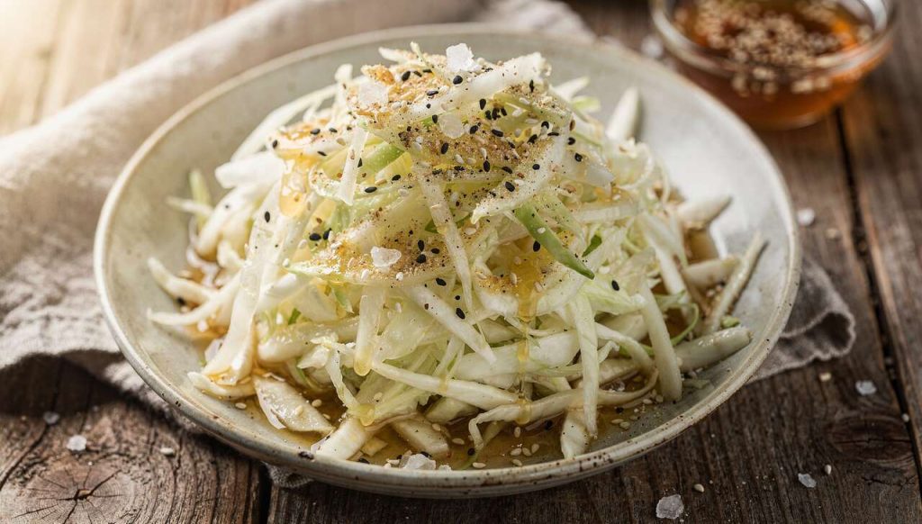 Recette : salade de chou acidulée maison