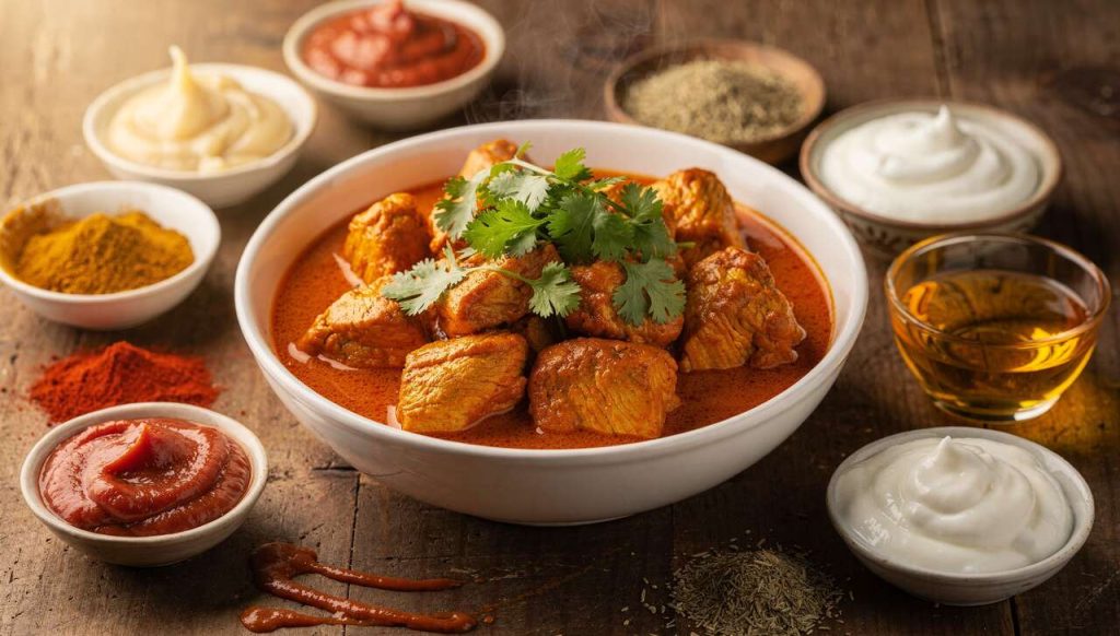Recette de poulet tikka masala mijoté