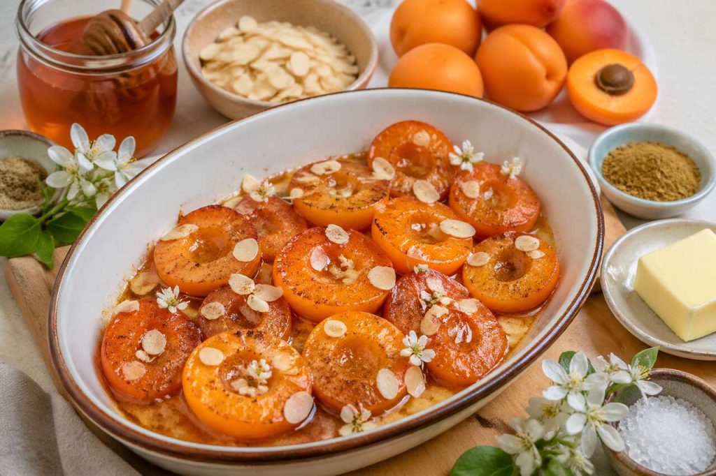 Abricots rôtis au cumin et miel : une recette gourmande