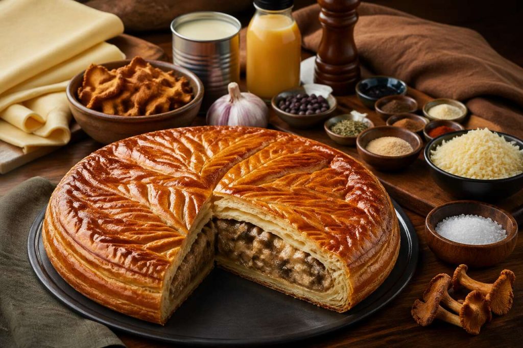 Feuilleté de girolles aux épices d'automne : une recette gourmande
