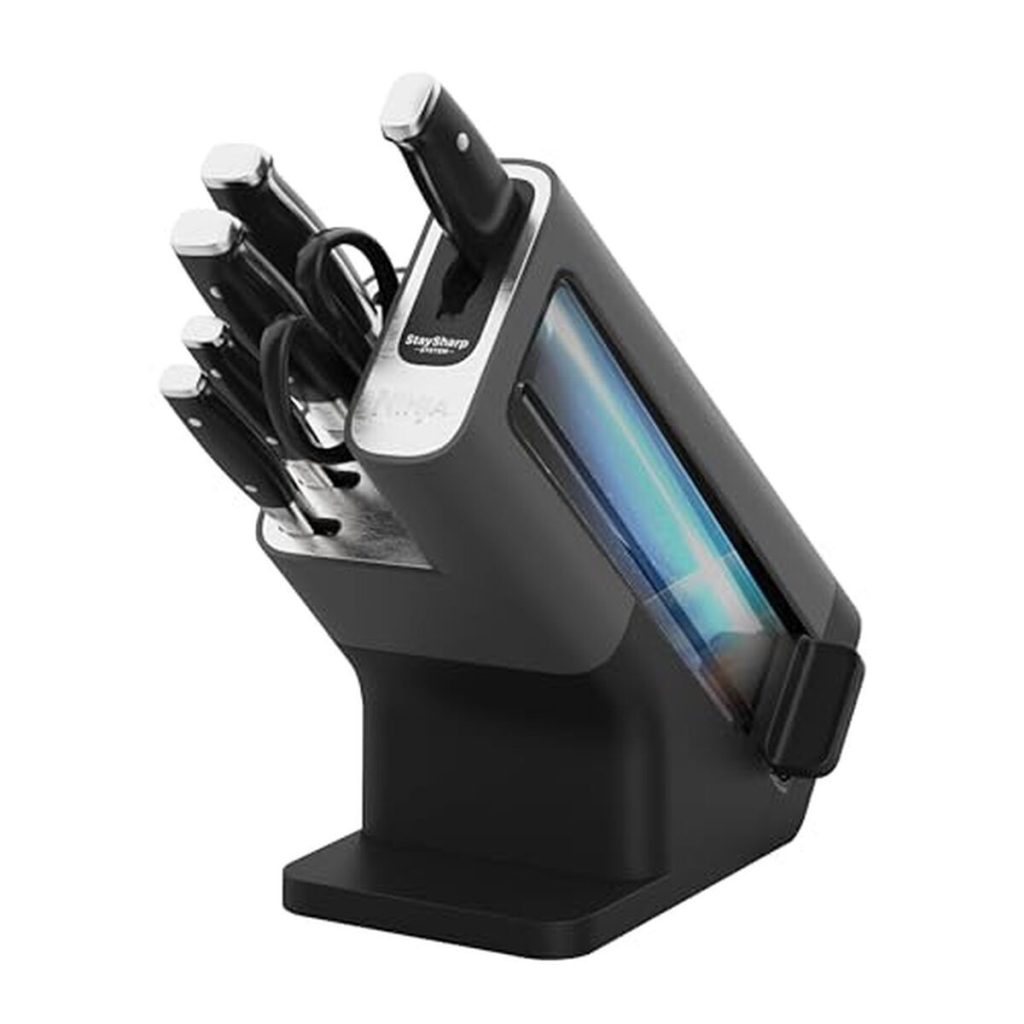 Test du bloc-couteaux Ninja Foodi StaySharp avec affûteur