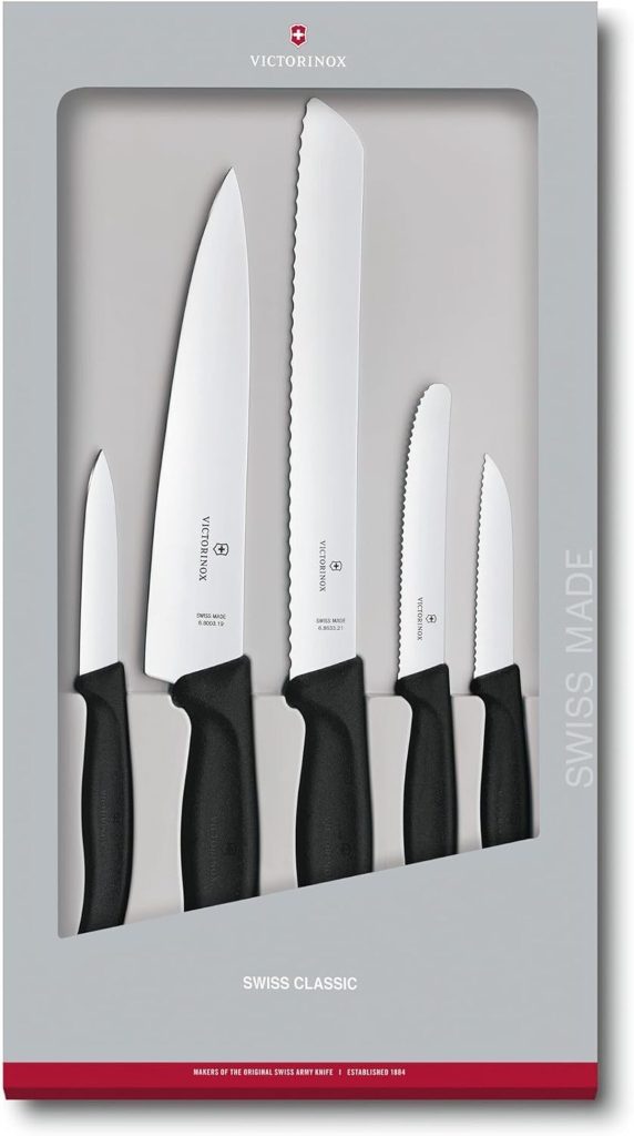 Test du Victorinox Swiss Classic : jeu de couteaux 5 pièces en boîte cadeau