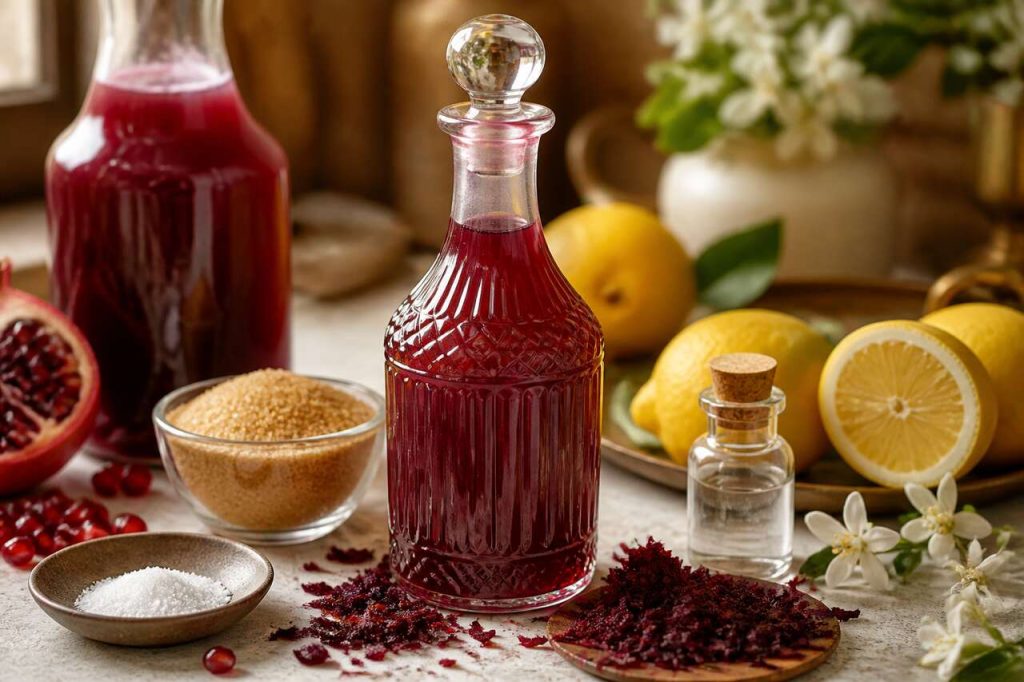 Recette de grenadine maison : simple, naturelle et délicieuse
