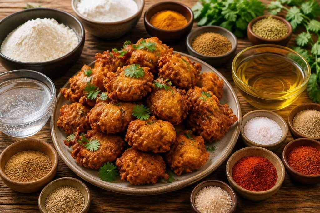 Recette de pakoras de poulet croustillants et savoureux