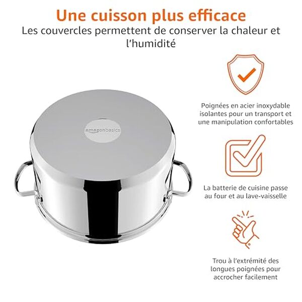 Découvrez notre test détaillé des ustensiles de cuisine antiadhésifs induction Amazon Basics : qualité, performance et rapport qualité-prix analysés.