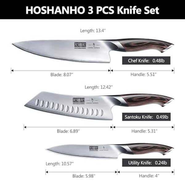 Découvrez notre test complet de l'ensemble Hoshaho 3 couteaux en acier allemand. Qualité, tranchant et durabilité : tous les détails pour bien choisir. 