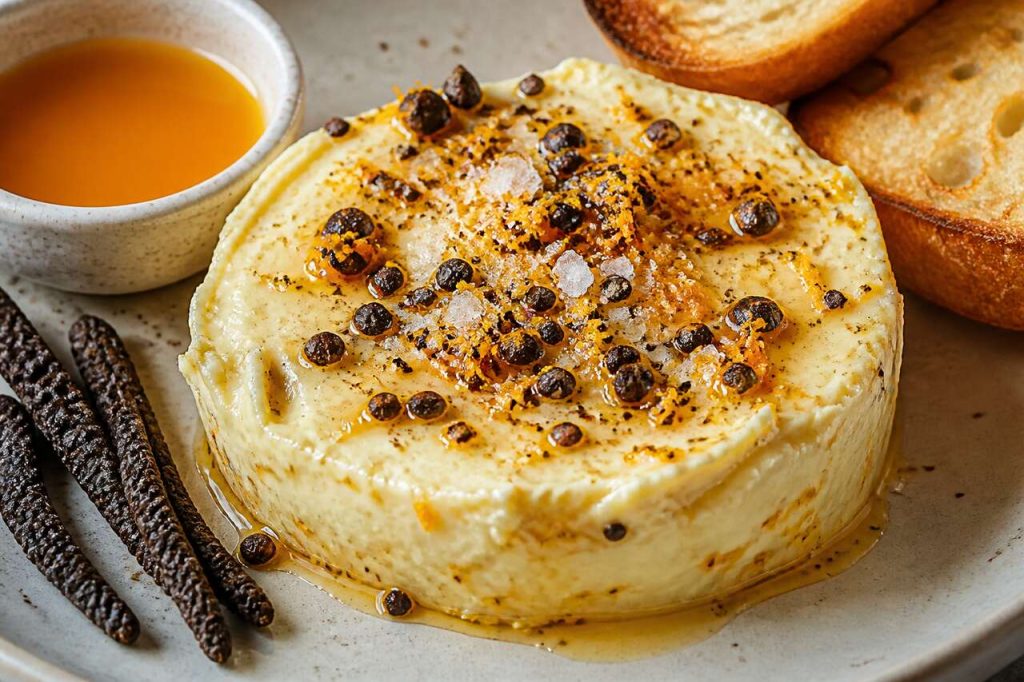 Recette de beurre au poivre long et à l'orange