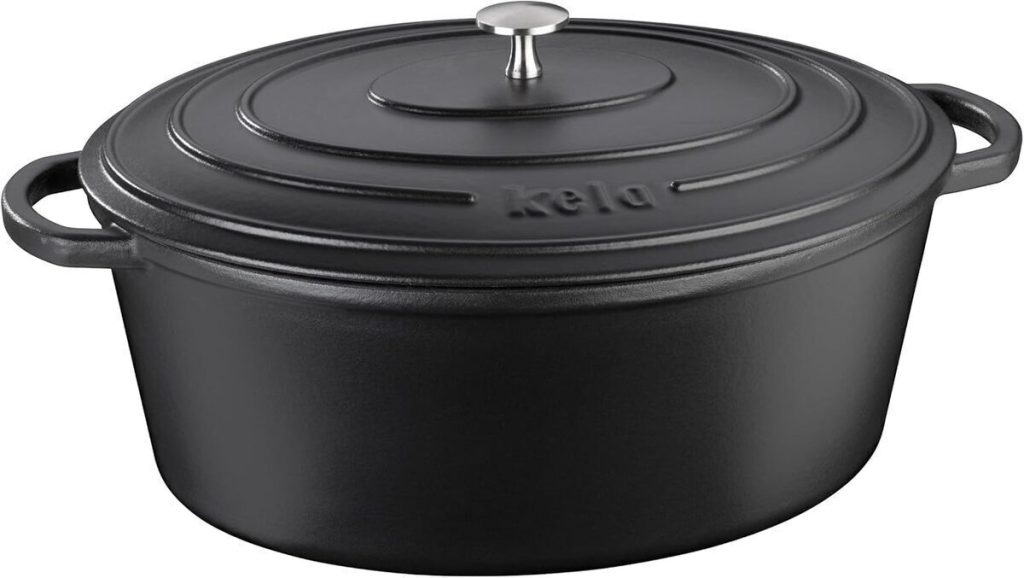 Test cocotte en fonte kela CALIDO 9, 3L : performance et design