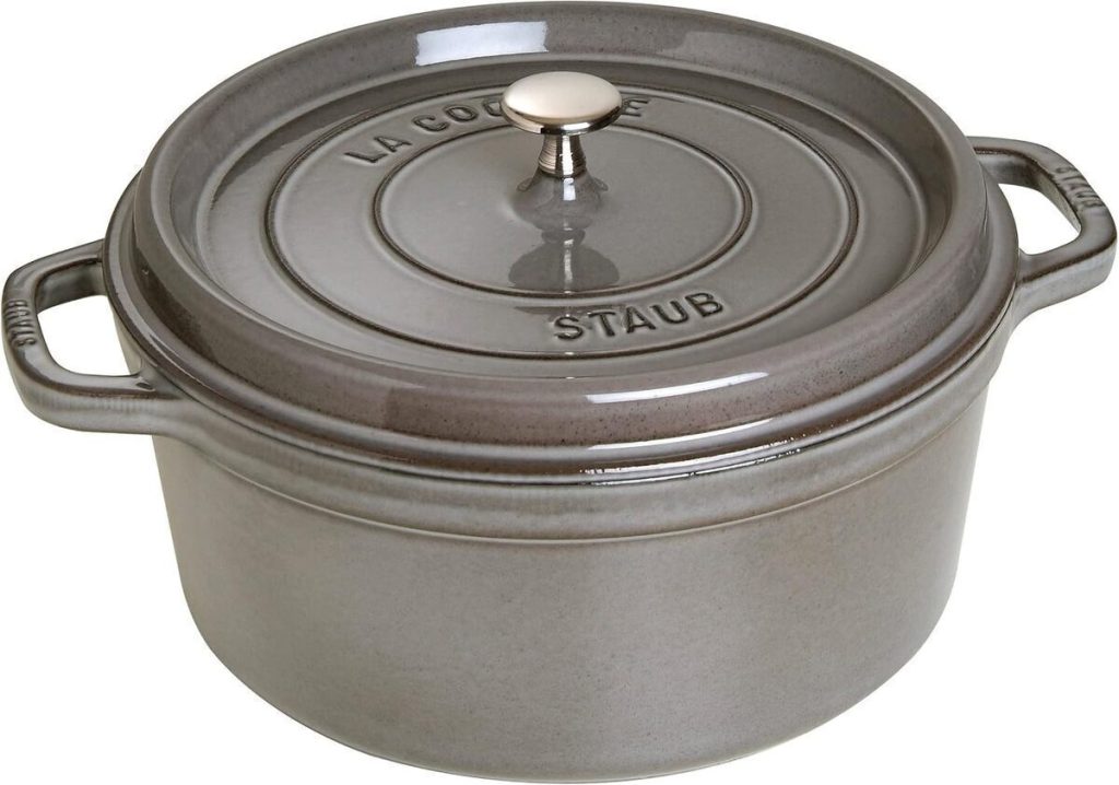 Test de la cocotte en fonte STAUB 28 cm