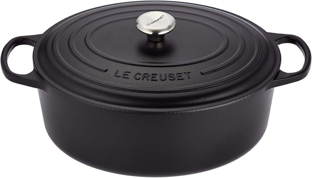 Test de la cocotte Signature en fonte Le Creuset, 35 cm