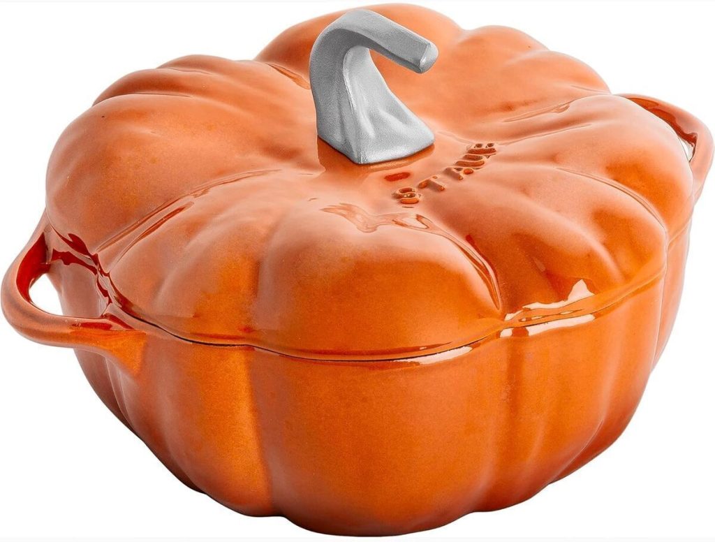 Test de la cocotte STAUB en fonte orange brûlé