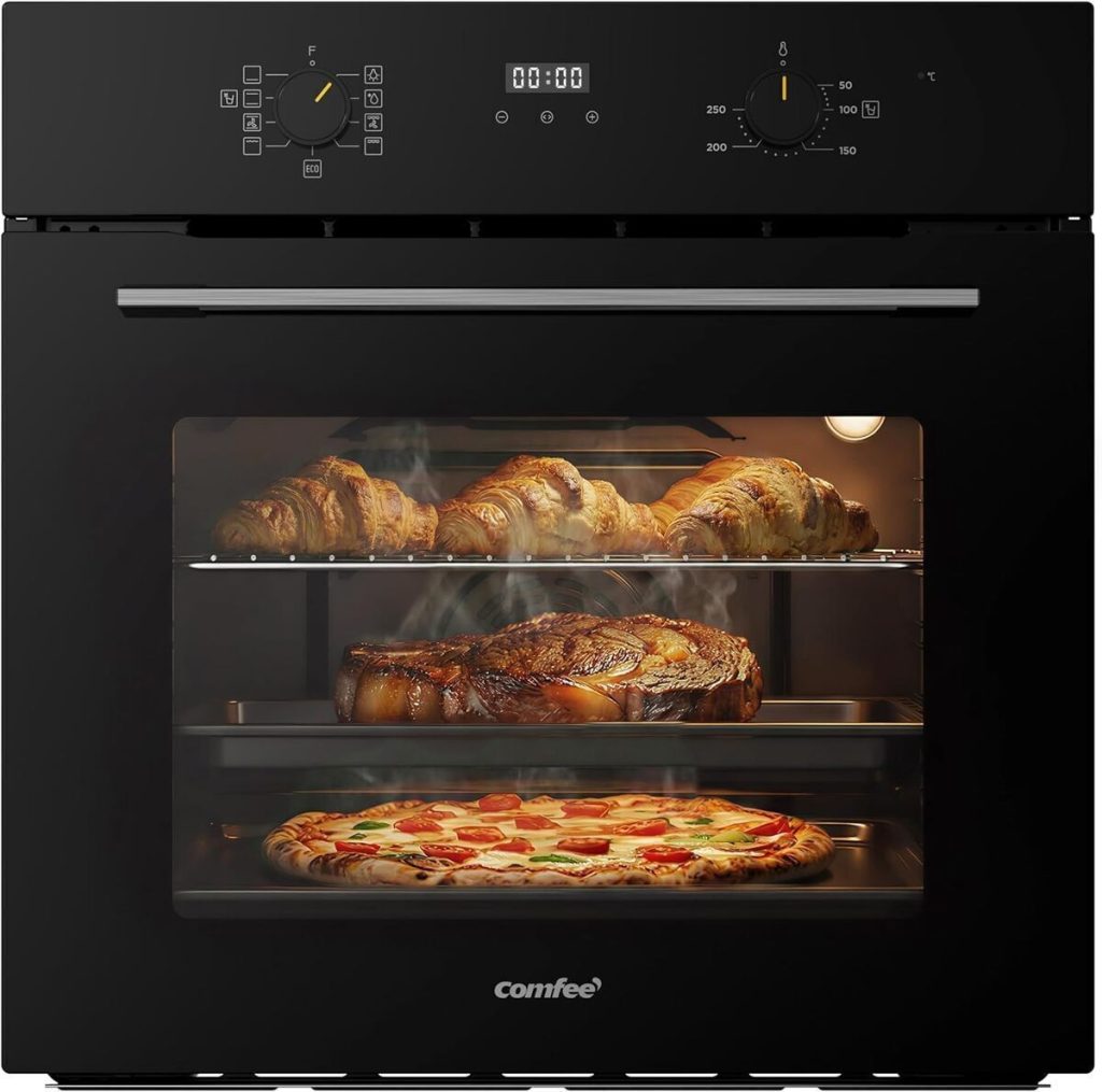 Test : four Comfee encastrable 3 kW, fonction pizza et AquaClean