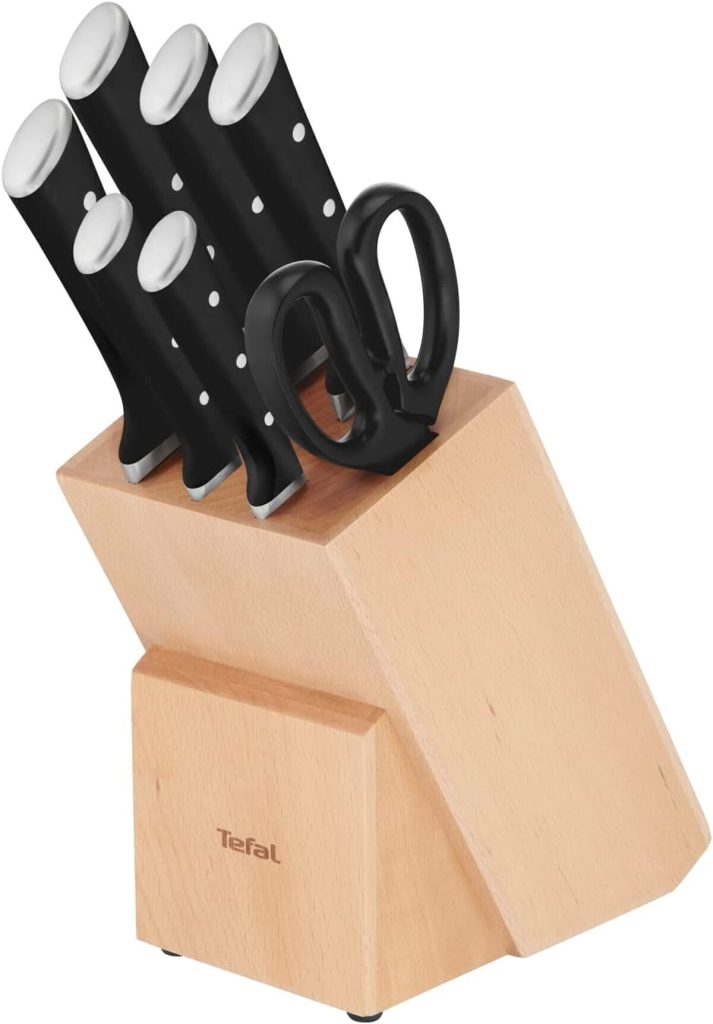 Test Tefal Ice Force : ensemble bloc couteaux de cuisine 8 pièces