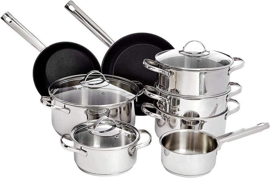 Test : ustensiles de cuisine Amazon Basics antiadhésifs induction